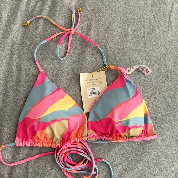 Mompossina- Colors Triangle Bathing suit - Picture 4 of 4
